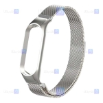 بند فلزی ساعت هوشمند Xiaomi Mi Band 5 مدل Milanese