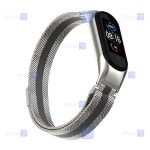 بند فلزی ساعت هوشمند Xiaomi Mi Band 5 مدل Milanese