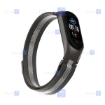 بند فلزی ساعت هوشمند Xiaomi Mi Band 5 مدل Milanese