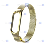 بند فلزی ساعت هوشمند Xiaomi Mi Band 5 مدل Milanese