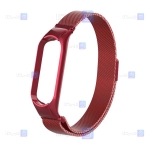 بند فلزی ساعت هوشمند Xiaomi Mi Band 5 مدل Milanese