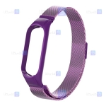 بند فلزی ساعت هوشمند Xiaomi Mi Band 5 مدل Milanese