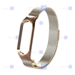 بند فلزی ساعت هوشمند Xiaomi Mi Band 5 مدل Milanese