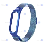 بند فلزی ساعت هوشمند Xiaomi Mi Band 5 مدل Milanese