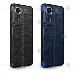 قاب طرح چرم محافظ لنز دار Xiaomi Redmi Note 11 Pro 5G Global مدل Auto Focus