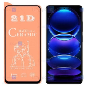 محافظ صفحه گوشی Xiaomi Redmi Note 12 مدل سرامیکی مات