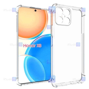 قاب ژله ای Honor X8 مدل کپسولی محافظ لنز دار