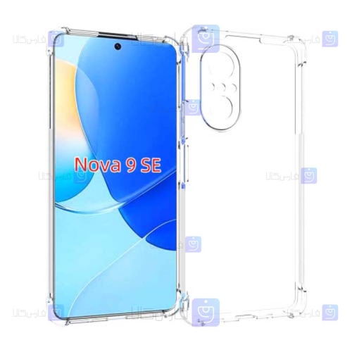 قاب ژله ای Huawei Nova 9 SE مدل کپسولی محافظ لنز دار