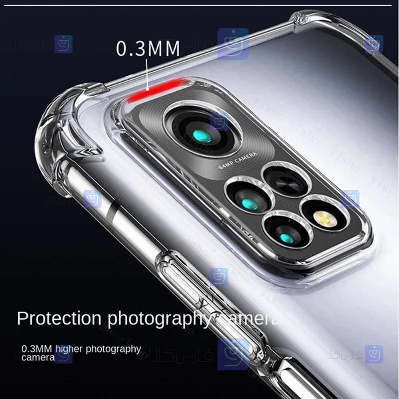 قاب ژله ای Xiaomi Mi 10T Pro 5G مدل کپسولی محافظ لنز دار