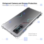 قاب ژله ای Xiaomi Redmi K50 Gaming مدل کپسولی محافظ لنز دار