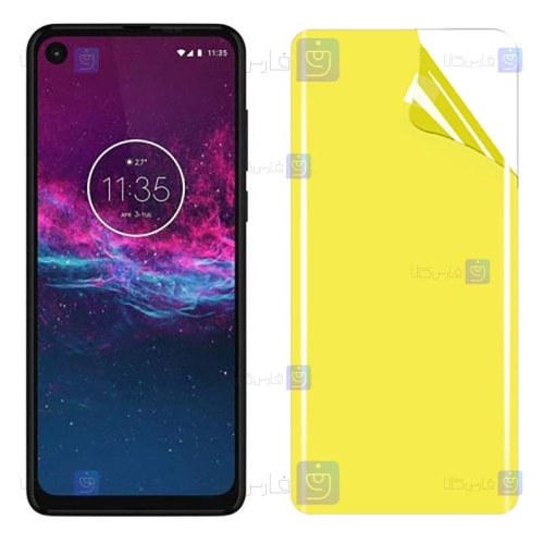 محافظ صفحه گوشی Motorola One Action مدل نانو تمام صفحه
