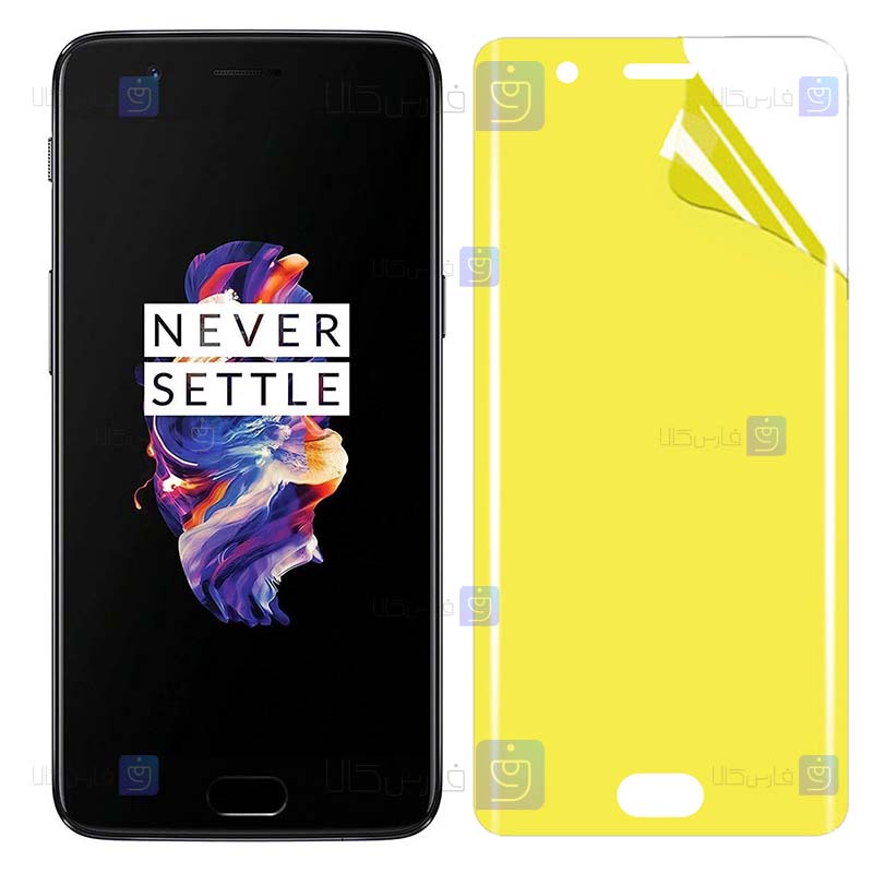 محافظ صفحه گوشی OnePlus 5 مدل نانو تمام صفحه