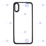 قاب پشت کریستالی Apple iphone X مدل دور رنگی