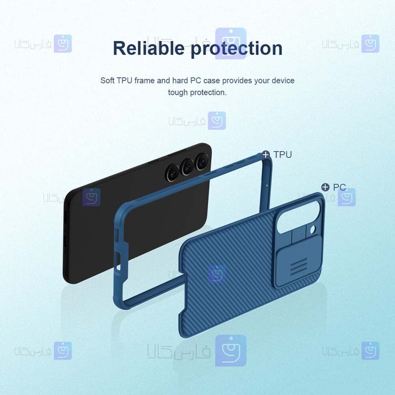 قاب نیلکین Samsung Galaxy S23 Plus مدل CamShield Pro