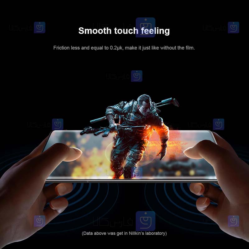 محافظ صفحه دو تایی نیلکین Huawei P50 Pro مدل Impact Resistant Curved Film