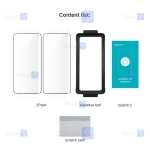 محافظ صفحه دو تایی نیلکین Huawei P50 Pro مدل Impact Resistant Curved Film