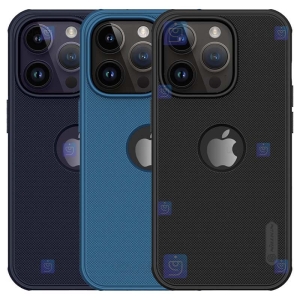 قاب نیلکین Apple iPhone 14 Pro مدل Frosted Shield Pro با برش لوگو