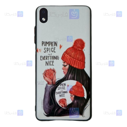 قاب فانتزی دخترانه Samsung Galaxy A01 Core مدل Pumpkin Spice
