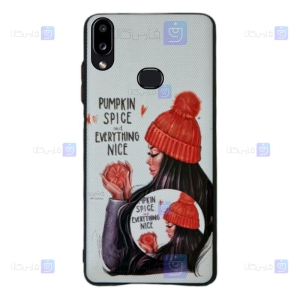 قاب فانتزی دخترانه Samsung Galaxy A10s مدل Pumpkin Spice