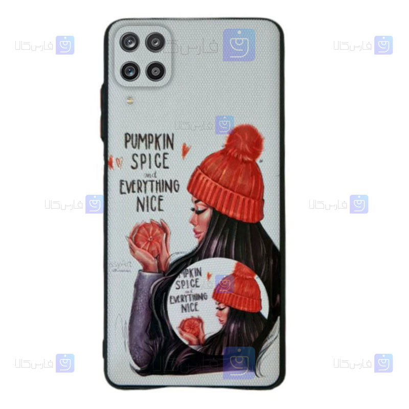 قاب فانتزی دخترانه Samsung Galaxy A22 4G مدل Pumpkin Spice