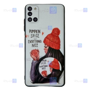 قاب فانتزی دخترانه Samsung Galaxy A31 مدل Pumpkin Spice