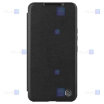 کیف چرمی پارچه ای نیلکین Samsung Galaxy S23 مدل Qin Pro Plain Leather Cloth case