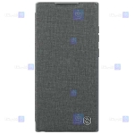 کیف چرمی پارچه ای نیلکین Samsung Galaxy S23 Ultra مدل Qin Pro Plain Leather Cloth case