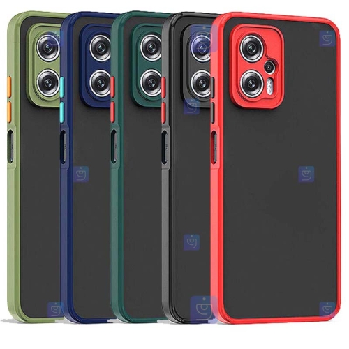 قاب پشت مات Xiaomi Poco X4 GT مدل محافظ لنزدار