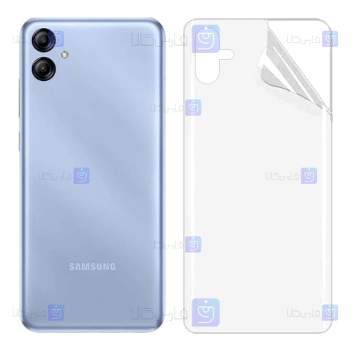 برچسب پشت گوشی Samsung Galaxy A04e مدل نانو شفاف