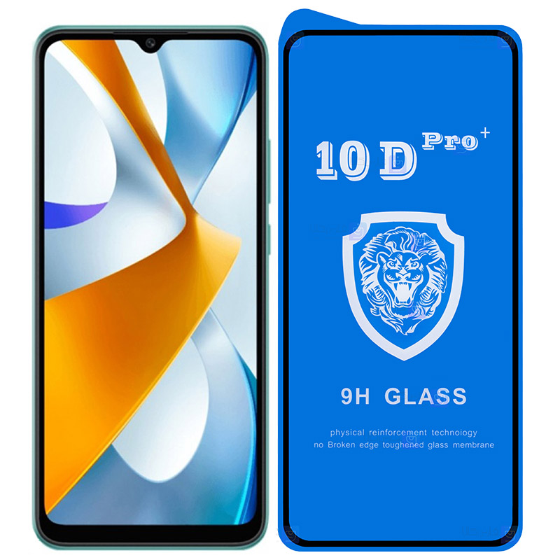 گلس فول Xiaomi Poco C40 مدل 10D Pro