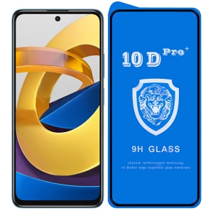 گلس تمام صفحه 10D Pro Plus گوشی شیائومی پوکو M4 Pro 4G
