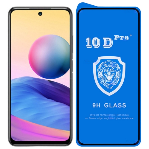 گلس فول Xiaomi Redmi Note 10 5G مدل 10D Pro