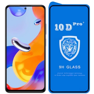 گلس تمام صفحه 10D Pro Plus گوشی شیائومی ردمی نوت 11 پرو 5G