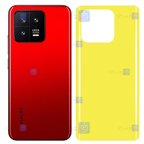 برچسب پشت گوشی Xiaomi 13 مدل نانو شفاف