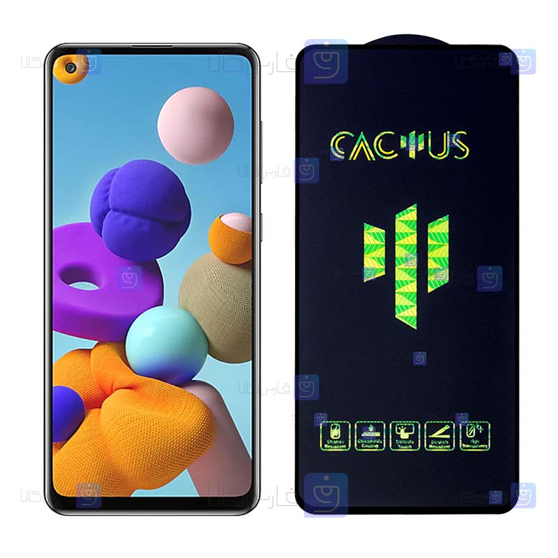 گلس گوشی Samsung Galaxy A21s مدل Cactus