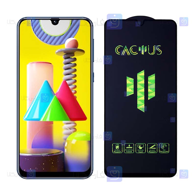 گلس گوشی Samsung Galaxy M31 Prime مدل Cactus