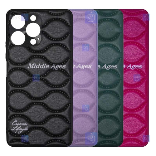 قاب چرمی گوشی Apple iPhone 14 Pro مدل Middle Ages