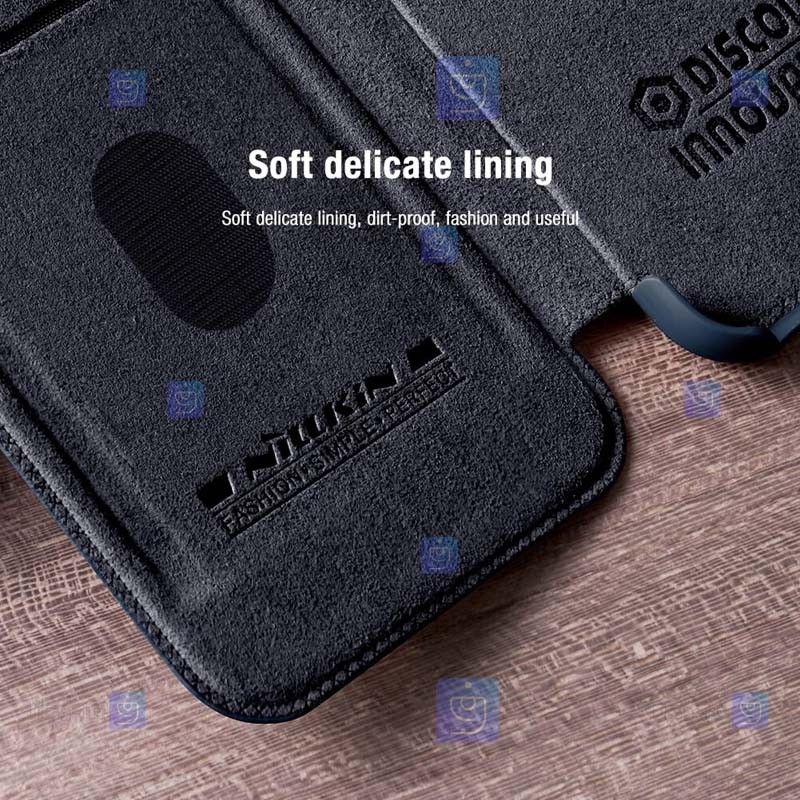 کیف چرمی نیلکین Samsung Galaxy S23 مدل Qin Pro