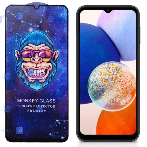 گلس فول گوشی Samsung Galaxy A14 5G مدل Monkey Premium