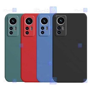 قاب سیلیکونی Xiaomi 12 Lite مدل محافظ لنز دار