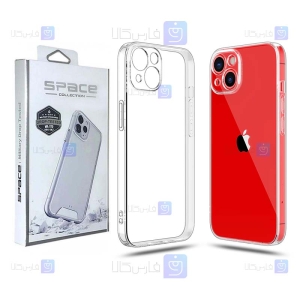 قاب پشت کریستالی Space Collection آیفون 13 مدل Space Collection با محافظ لنز