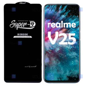 گلس گوشی Realme V25 مدل Super D