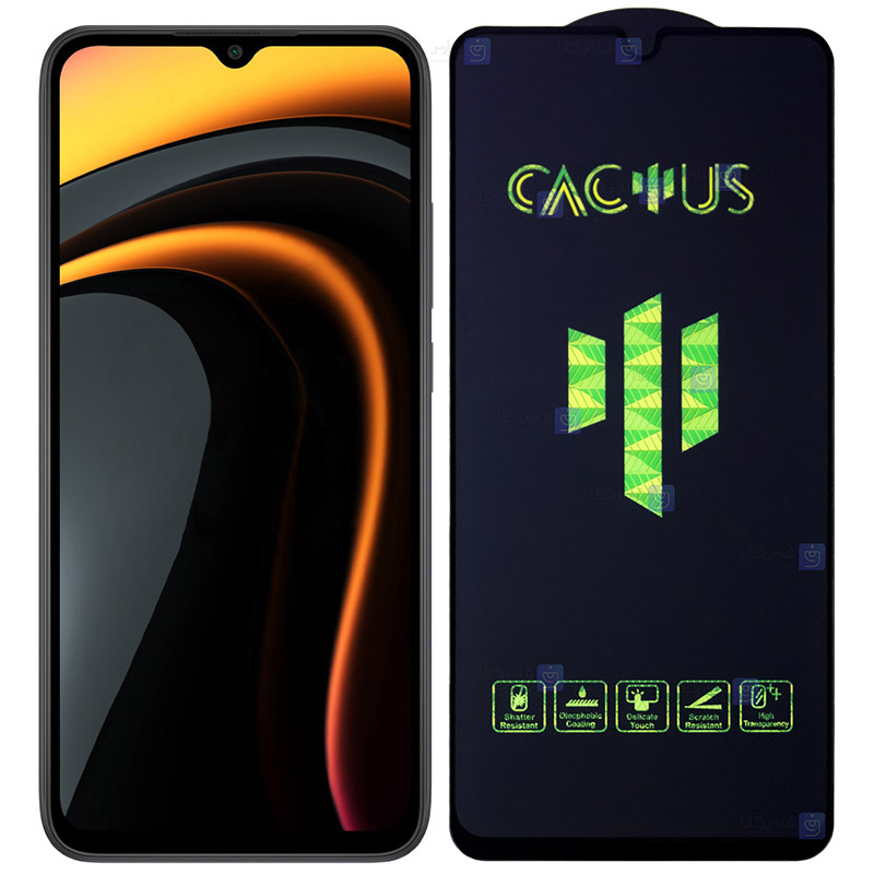 گلس گوشی Xiaomi Poco C3 مدل Cactus