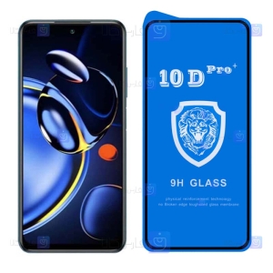 گلس تمام صفحه 10D Pro Plus گوشی شیائومی ردمی نوت 11 SE