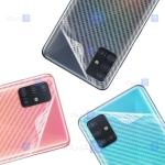 برچسب پشت Samsung Galaxy A51 مدل کربنی