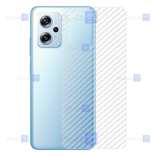 برچسب پشت Xiaomi Poco X4 GT مدل کربنی