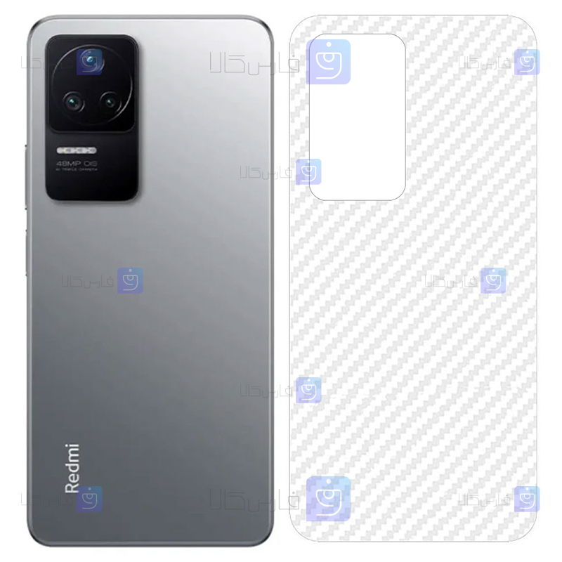برچسب پشت Xiaomi Redmi K40S مدل کربنی