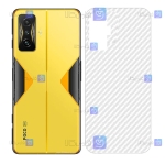 برچسب پشت Xiaomi Redmi K50 Gaming مدل کربنی