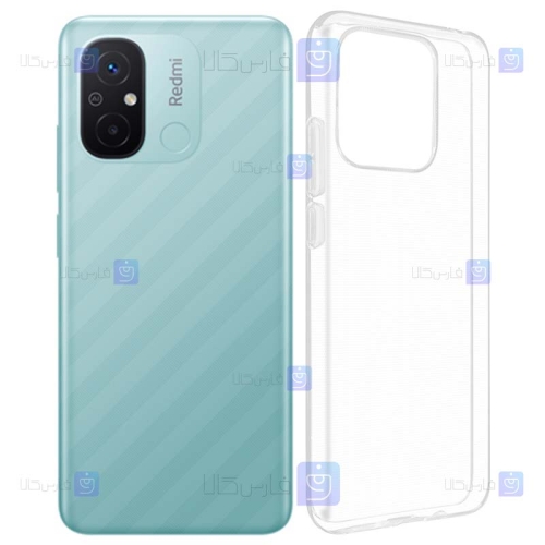 قاب ژله ای Xiaomi Redmi 12C مدل شفاف