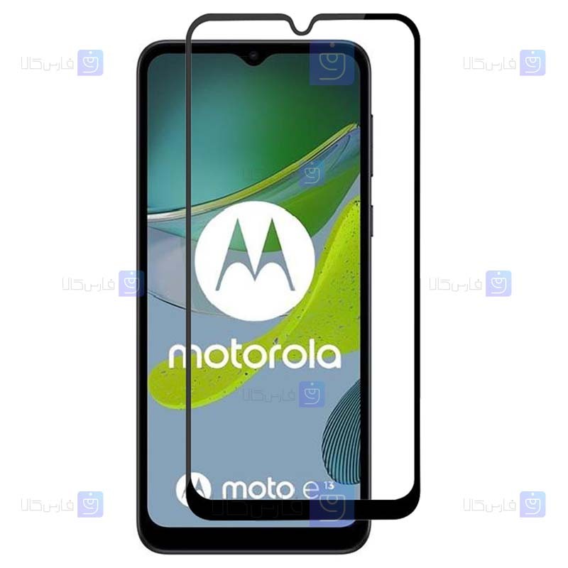 گلس گوشی Motorola Moto E13 مدل تمام صفحه